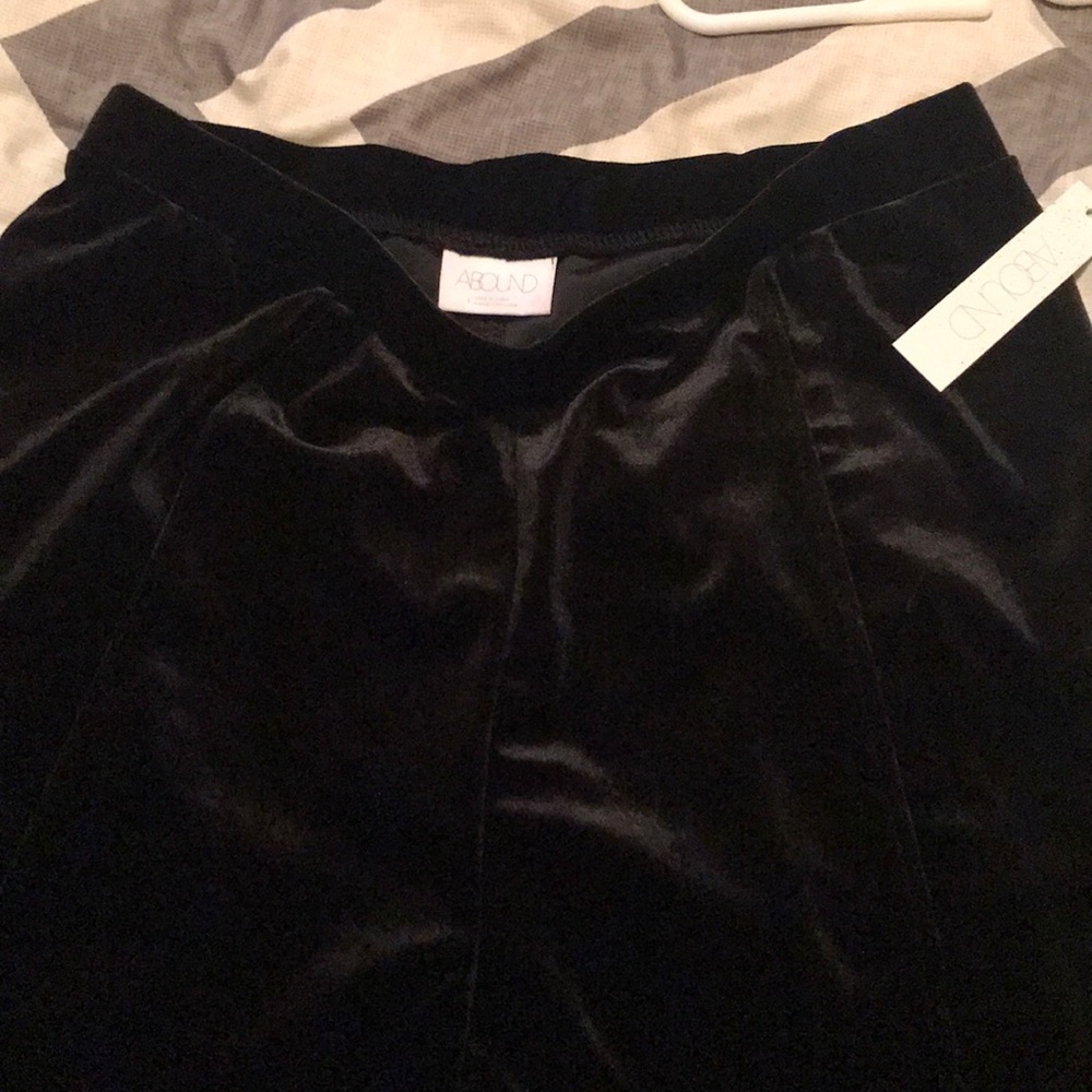 Velour leggings